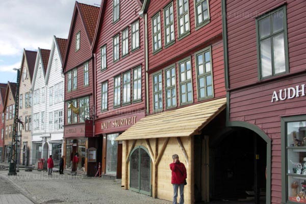 Bergen - Wood houses of the Brygge