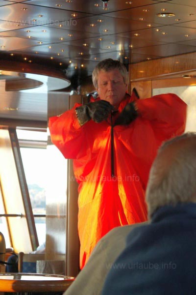 Chief Officer during the security training