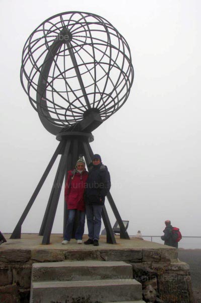 North Cape monument on the island Mager�ya