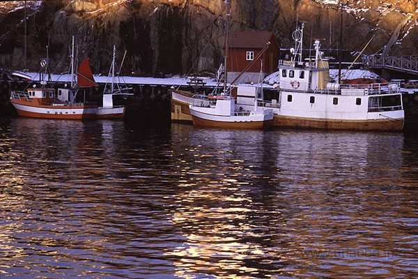 View to the harbour in Kristiansund