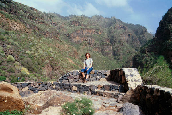 View point on the way to the canyon