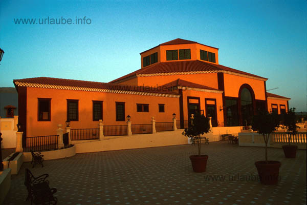 Hotel lobby and reception area