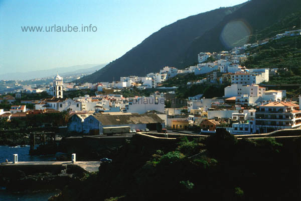 The little city Garachico of 6000 inhabitants