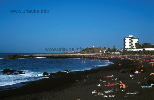 Playa Jardin in Puerto de la Cruz