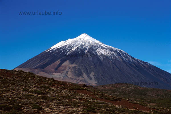 Der Teide viewed from the observatory