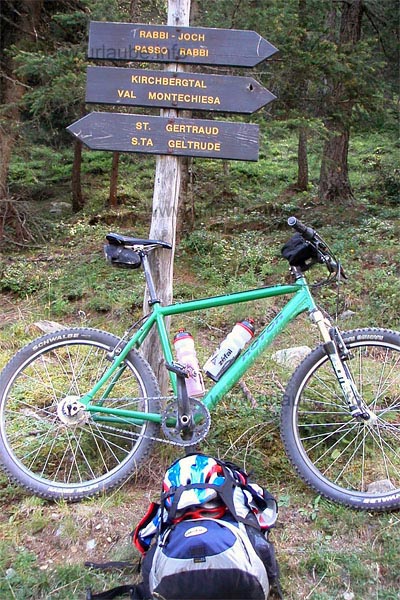 Ascend to the Rabbijoch, the highest point of the tour