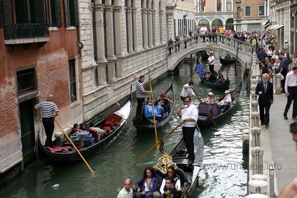 Jam and chaos in the channel at noon time