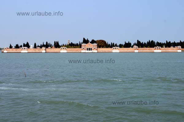 The Cementery Island San Michele viewed from the Fondamenta Nuove