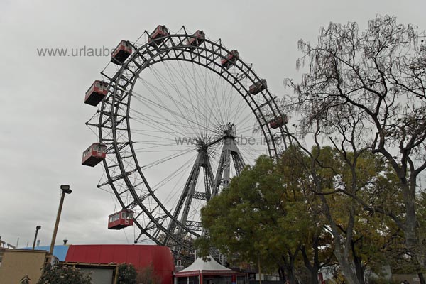 The Big Wheel in the Prater of Vienna is one of the most famous emblems of Vienna.