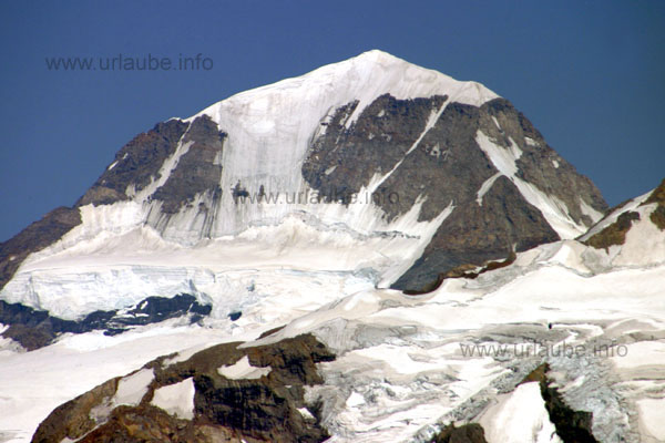The M&ouml;nch (4109 m) pictured from Eggishorn